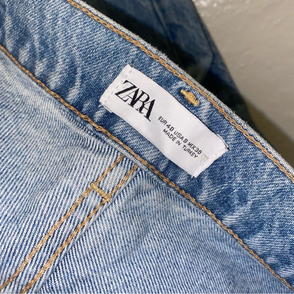 ZARA WIDE LEG DENIM